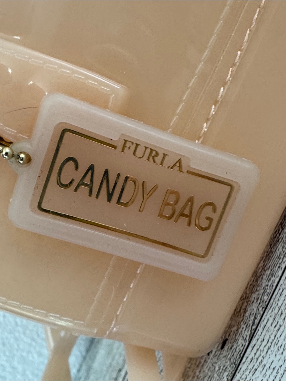 Furla Mini Candy Bag in Blush Pink - Picture 3 of 11